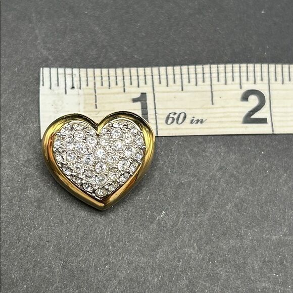 New in Box Swarovski Crystal Heart Pin Brooch - Picture 8 of 8